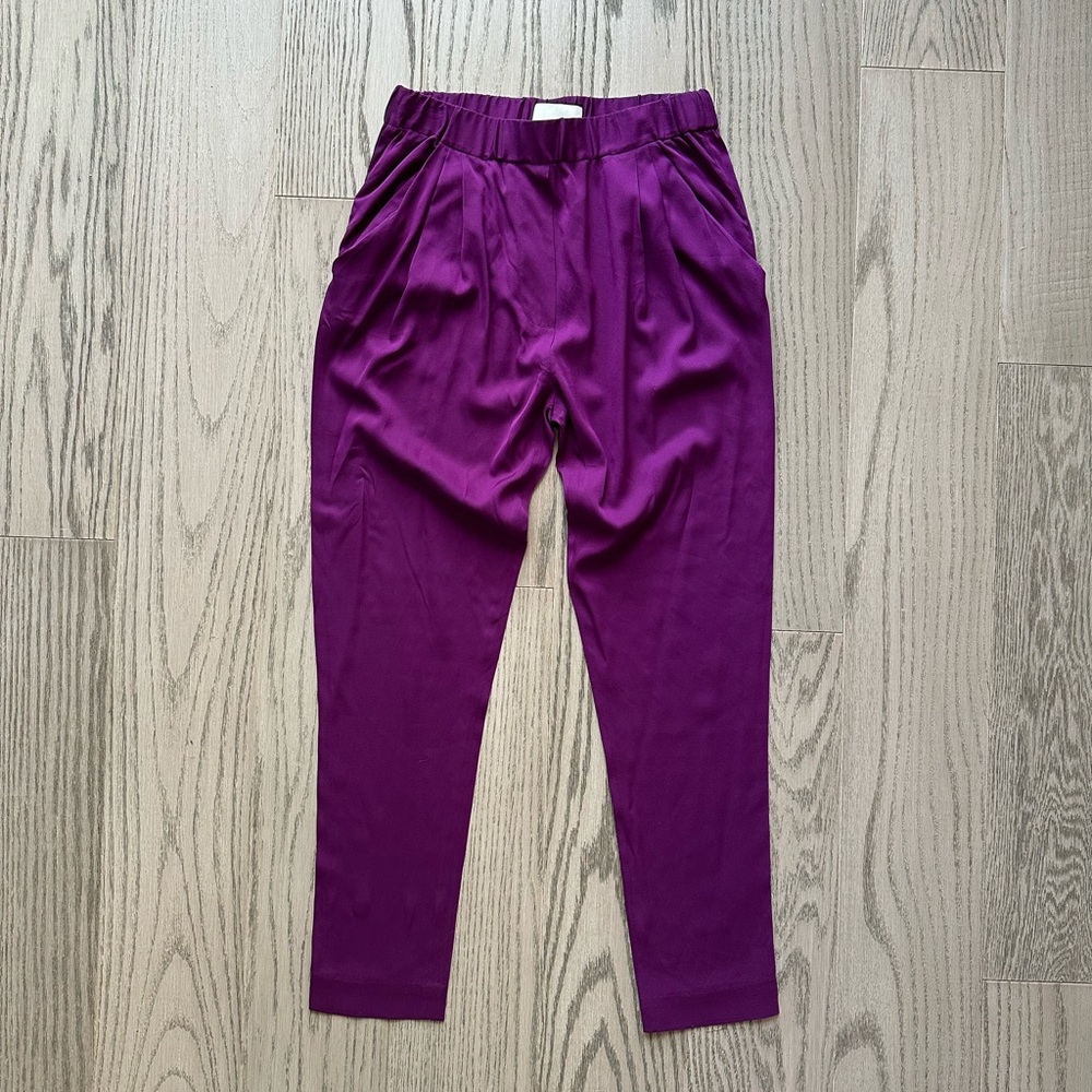 Philipp Plein purple trousers
